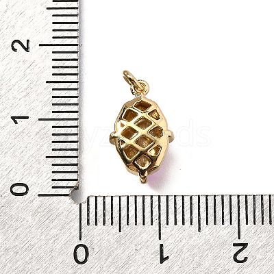 Brass Charms KK-Q043-06G-01-1