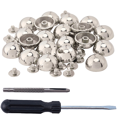 20 Bags Alloy Studs Rivets FIND-CL0002-03P-1