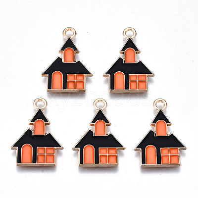 Alloy Enamel Pendants ENAM-Q442-007-RS-1