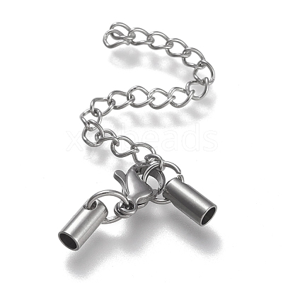 Tarnish Resistant 304 Stainless Steel Curb Chain Extender STAS-K195-29P-011-1