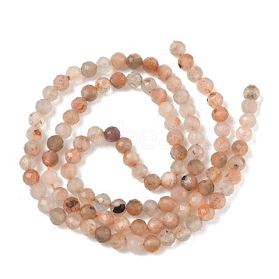 Natural Sunstone Beads Strands LS-G-RM241221-C29-1