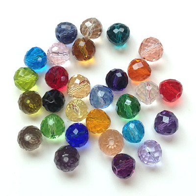 Imitation Austrian Crystal Beads SWAR-F067-6mm-M-1