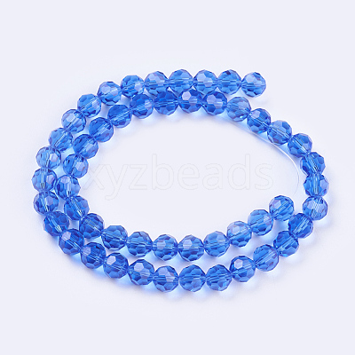 Imitation Austrian Crystal Bead Strands G-M181-8mm-13A-1