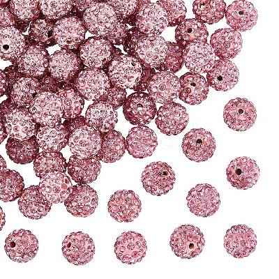 Pave Disco Ball Beads RB-A130-10mm-23-1