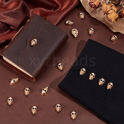 20Pcs 2-Hole Zinc Alloy Buttons FIND-OC0013-67G-1