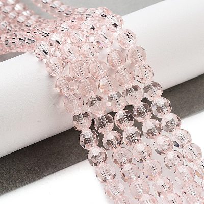 Glass Beads Strands EGLA-J042-6mm-19-1