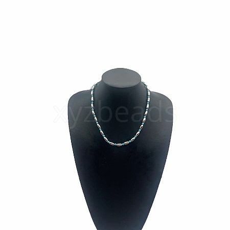 French Retro Plastic Beaded Necklaces for Women ON5153-1-1