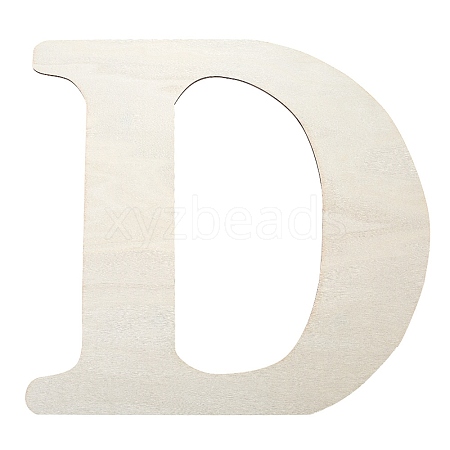 Letter Unfinished MDF Sheets WOOD-WH20012-008D-1