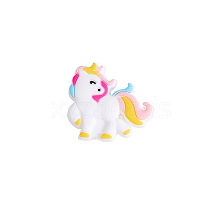 Unicorn Silicone Focal Beads FIND-SZC0015-178-1