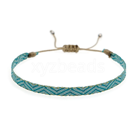 Vintage Bohemian Cotton Cord Braided Bracelets HL6263-3-1