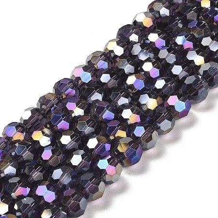 Transparent Glass Beads EGLA-A035-T8mm-B15-1