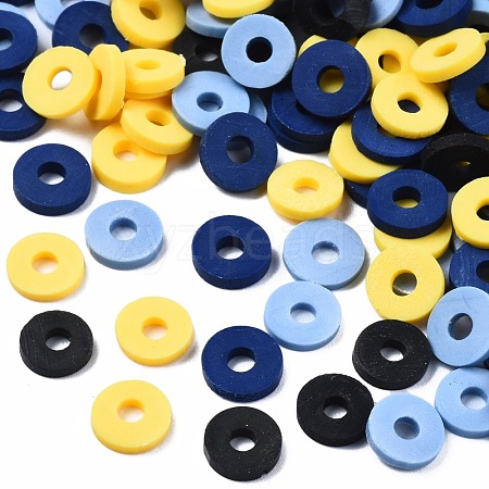 Handmade Polymer Clay Beads CLAY-T019-02B-33-1