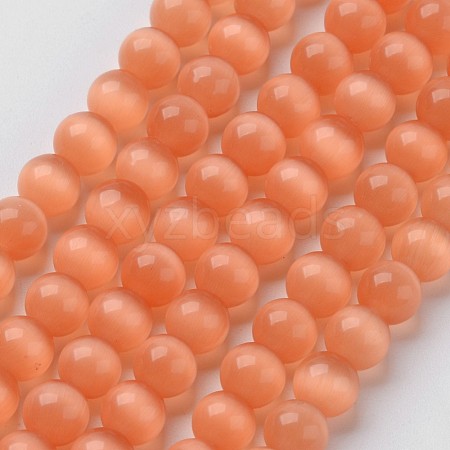 Cat Eye Beads X-CER8mm55-1