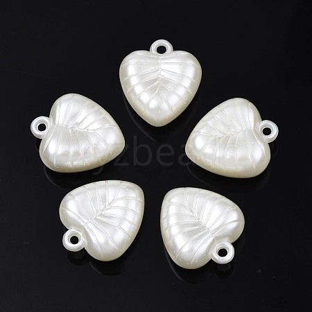 ABS Plastic Imitation Pearl Pendants KY-T023-010-1