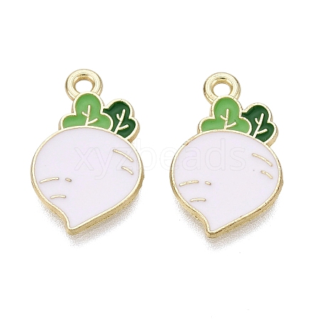 Alloy Enamel Pendants ENAM-Q003-17G-1