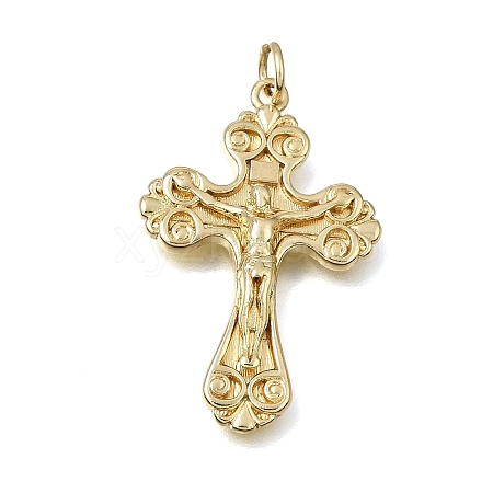 Easter Brass Pendants KK-CBAEEA8-11A-G-1