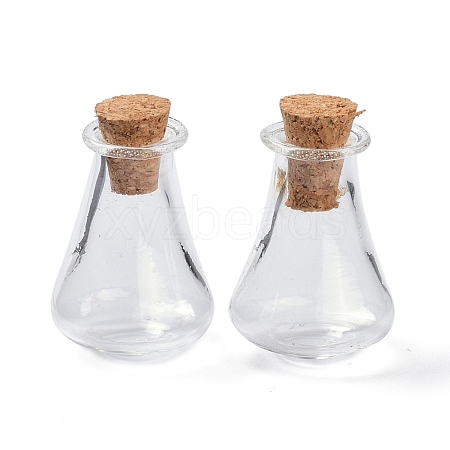 Glass Cork Bottles AJEW-O032-01A-1