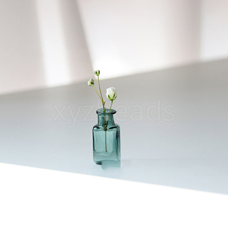 Transparent Miniature Glass Vase Bottles BOTT-PW0006-10A-1