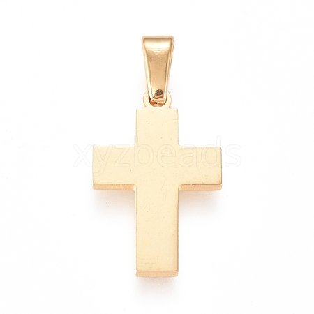 304 Stainless Steel Pendants STAS-L210-09G-1