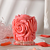 Valentine's Day 3D Rose Pillar DIY Candle Silicone Molds LS-DIY-K064-03A-2