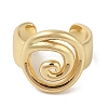 Brass Cuff Rings RJEW-Q821-01G-2