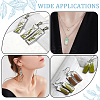 DIY Rectangle Pendant Making Kits DIY-SC0033-97-5