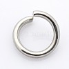 Tarnish Resistant 304 Stainless Steel Open Jump Rings STAS-E066-02-3.5mm-1