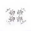 Tibetan Style Alloy Toggle Clasps X-LF5115Y-2