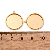 Brass Pendant Cabochon Settings KK-F898-20E-G-3