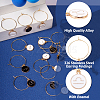 24Pcs 24 Style Alloy Enamel Wine Glass Charms AJEW-TAC00005-16