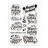 Custom Summer Theme PVC Plastic Clear Stamps DIY-WH0631-0127-8