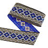 Ethnic Style Embroidery Polyester Ribbons OCOR-WH0060-56B-1