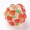 Handmade Lampwork Beads X-LAMP-P051-H09-2