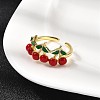 Brass Adjustable Cuff Rings LS-RJEW-C143-01B-G-3