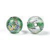 Handmade Foil Lampwork Beads LAMP-T021-31E-3