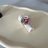 Afternoon Tea Resin & Plastic Adjustable Finger Rings for Women RJEW-K317-01I-1
