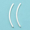 925 Sterling Silver Tube Beads STER-Q191-04S-2