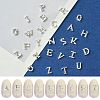 26 Letter Alloy Cabochons MRMJ-R129-97D-2