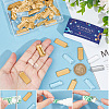 DIY Rectangle Pendant Making Kits DIY-SC0033-98-3
