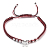 Nylon Thread Bracelets BJEW-JB11214-03-1