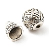 Tibetan Style Alloy 3 Hole Guru Beads FIND-A031-01AS-3