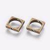 Tibetan Style Alloy Bead Frames LS-K0P24071-2