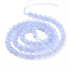 Grade AA Natural Blue Lace Agate Beads Strands G-F222-30-6mm-3