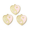 Alloy Enamel Pendants ENAM-G212-05G-02-3