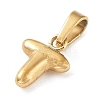 316L Surgical Stainless Steel Charms LS-STAS-G315-01G-T-2