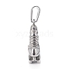 Tarnish Resistant 304 Stainless Steel Pendants STAS-H110-07AS-3