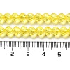 Transparent Glass Beads Strands GLAA-A014-03D-4