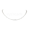 Brass Bar Link Chain Necklaces NJEW-JN04748-02-1