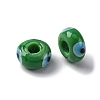 Handmade Evil Eye Lampwork Beads LAMP-F021-01-08-2