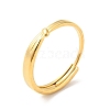 Ion Plating(IP) 304 Stainless Steel Knot Adjustable Ring for Men Women RJEW-I085-15G-1
